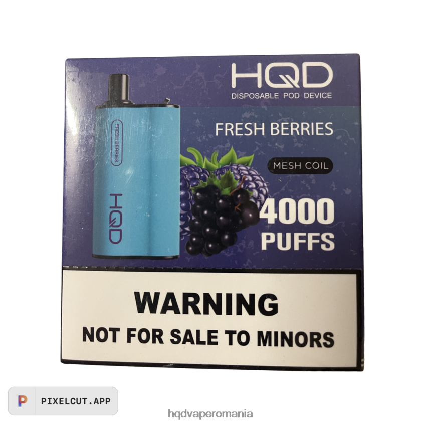 HQD BOX 4000 pufuri fructe de padure proaspete P46LX102 HQD Romania