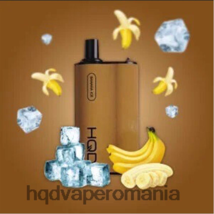 HQD BOX 4000 pufuri gheata de banane P46LX81 HQD Vape Romania