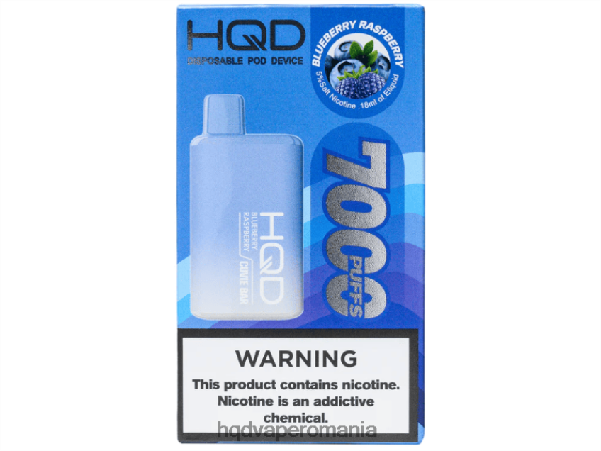 HQD CUVIE BAR de unică folosință afine zmeura P46LX145 HQD Vape Online