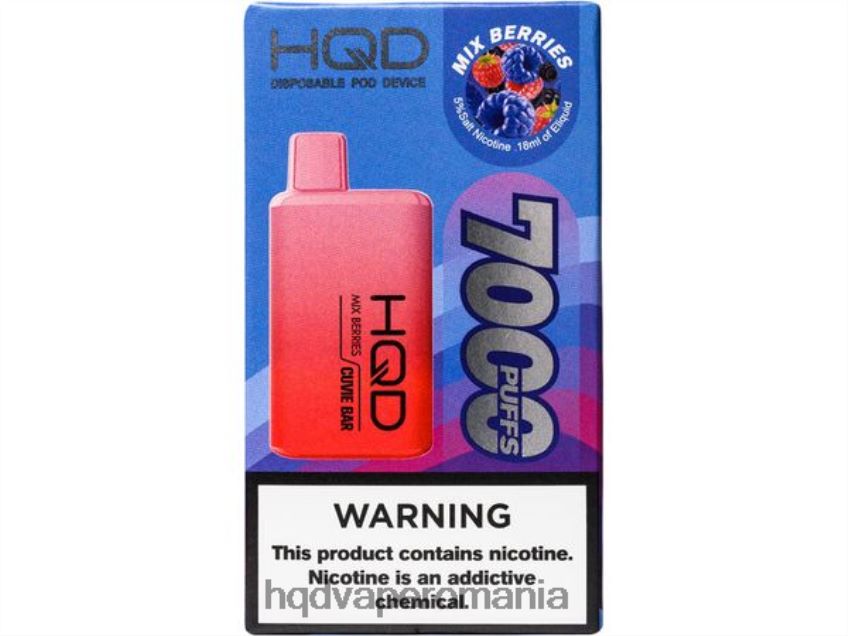 HQD CUVIE BAR de unică folosință amestecați fructele de pădure P46LX222 HQD Romania