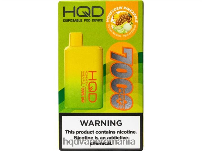 HQD CUVIE BAR de unică folosință ananas cu miere P46LX176 HQD For Sale