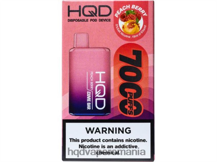 HQD CUVIE BAR de unică folosință boabe de piersici P46LX228 Best HQD Flavors