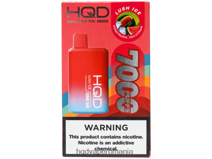 HQD CUVIE BAR de unică folosință gheață luxuriantă P46LX209 HQD Disposable Vape