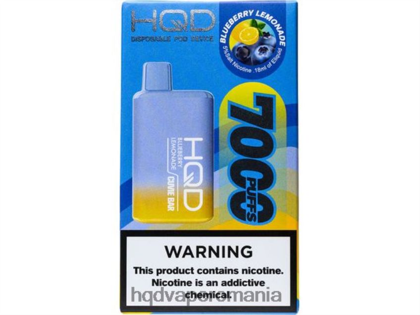 HQD CUVIE BAR de unică folosință limonada de afine P46LX141 HQD Vape Romania