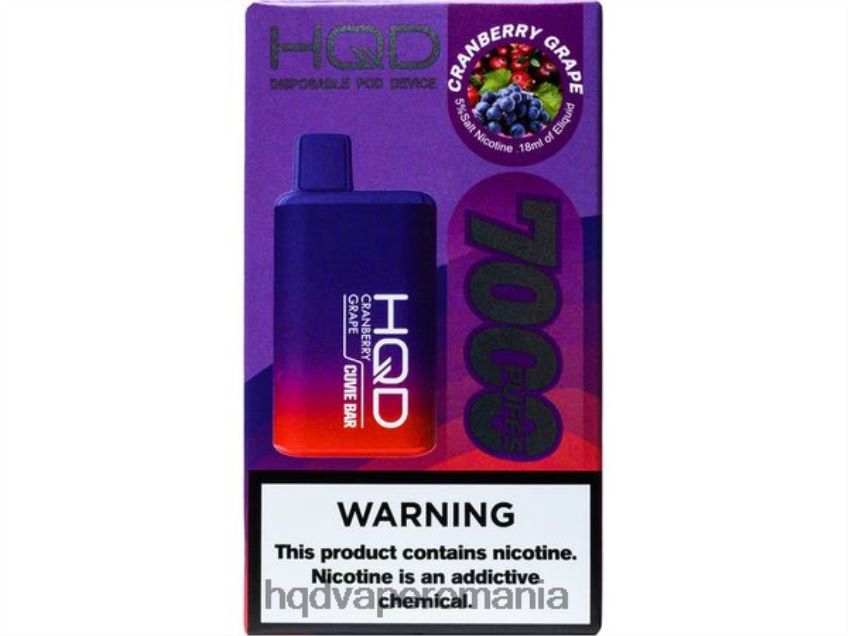 HQD CUVIE BAR de unică folosință struguri de afine P46LX161 HQD Vape Romania