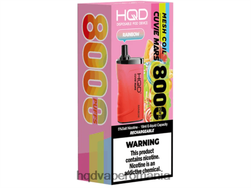 HQD CUVIE MARS de unică folosință curcubeu P46LX240 HQD Price