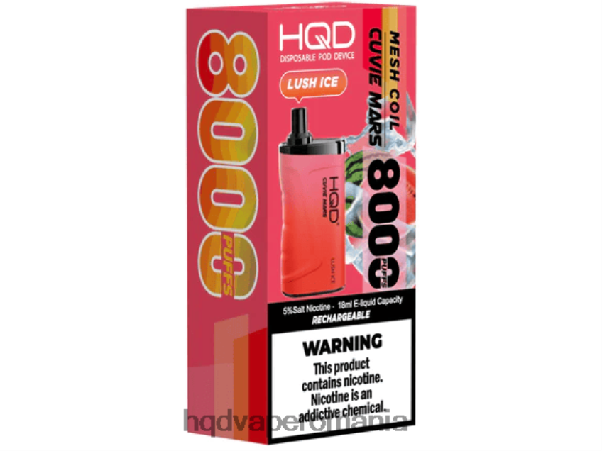 HQD CUVIE MARS de unică folosință gheață luxuriantă P46LX211 HQD Vape Romania