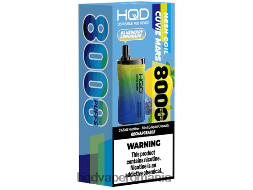HQD CUVIE MARS de unică folosință limonada de afine P46LX143 HQD Vape Sale