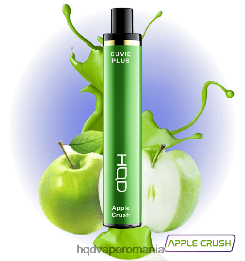 HQD CUVIE PLUS 1200 pufuri zdrobire de mere P46LX125 HQD Vape Online