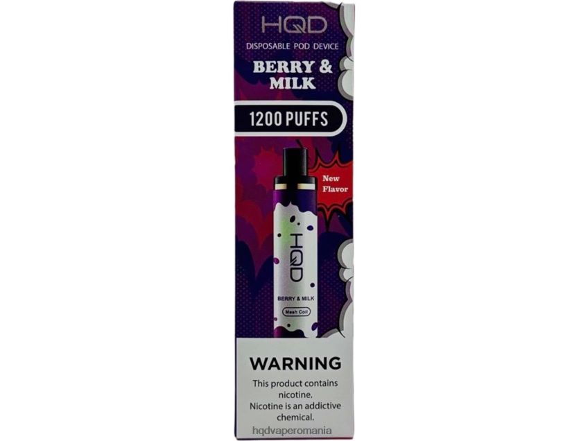 HQD CUVIE PLUS de unică folosință fructe de pădure și lapte P46LX130 HQD Price
