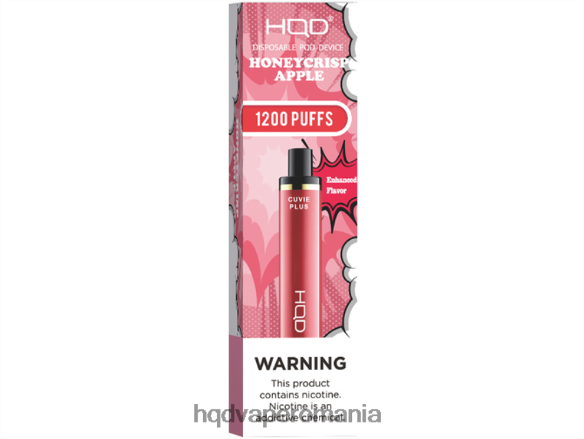 HQD CUVIE PLUS de unică folosință măr cros cu miere P46LX175 HQD Vape Online