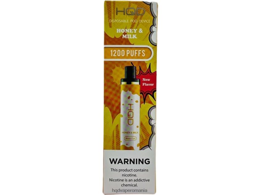 HQD CUVIE PLUS de unică folosință miere si lapte P46LX173 HQD Vape Sale