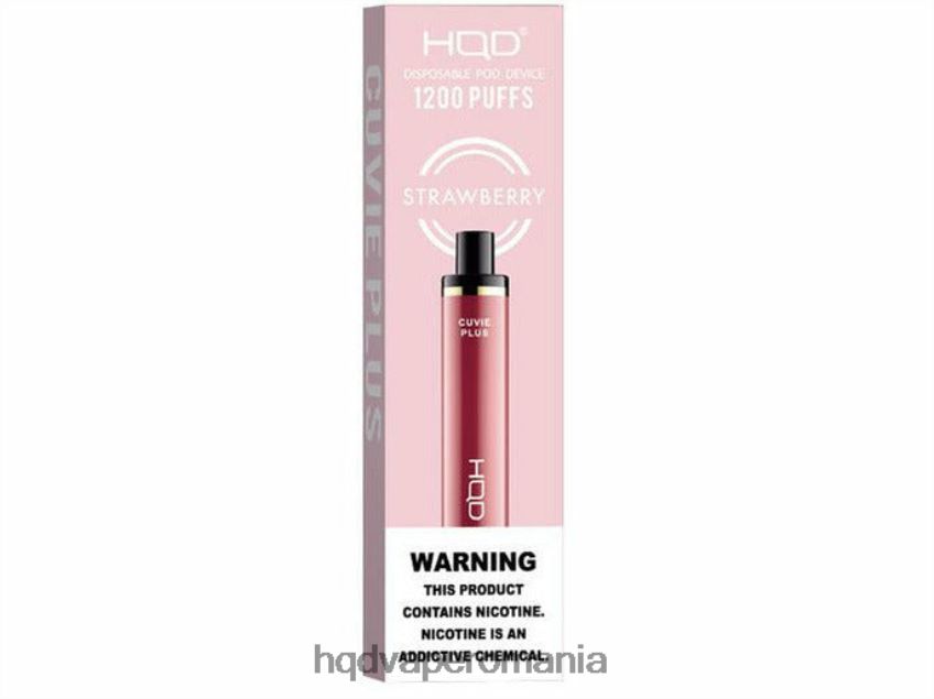 HQD CUVIE PLUS vapa de unică folosință căpșună P46LX252 HQD Romania