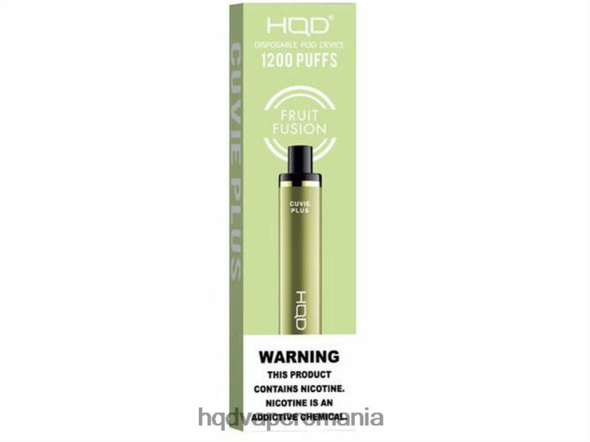 HQD CUVIE PLUS vapa de unică folosință fuziunea fructelor P46LX166 HQD For Sale