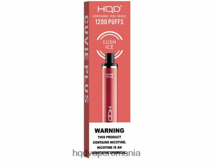 HQD CUVIE PLUS vapa de unică folosință gheață luxuriantă P46LX212 HQD Romania