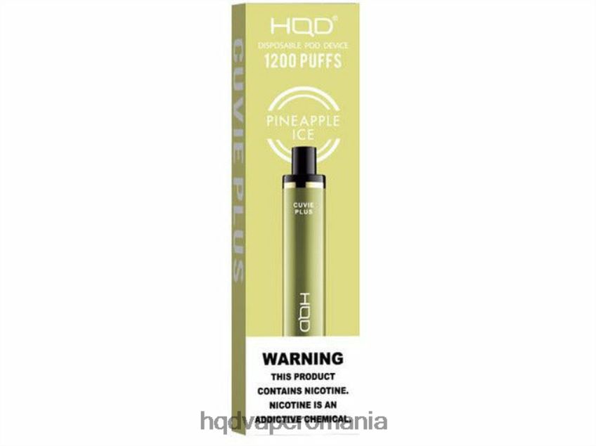 HQD CUVIE PLUS vapa de unică folosință gheata de ananas P46LX234 HQD Bucharest
