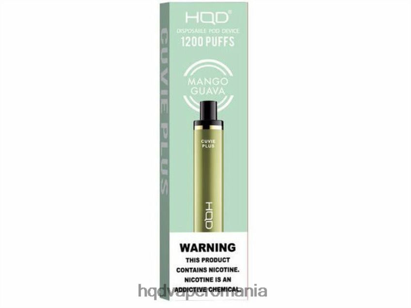 HQD CUVIE PLUS vapa de unică folosință guava mango P46LX214 HQD Bucharest