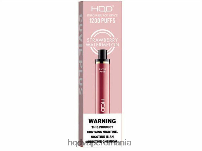HQD CUVIE PLUS vapa de unică folosință pepene verde de căpșuni P46LX262 HQD Romania
