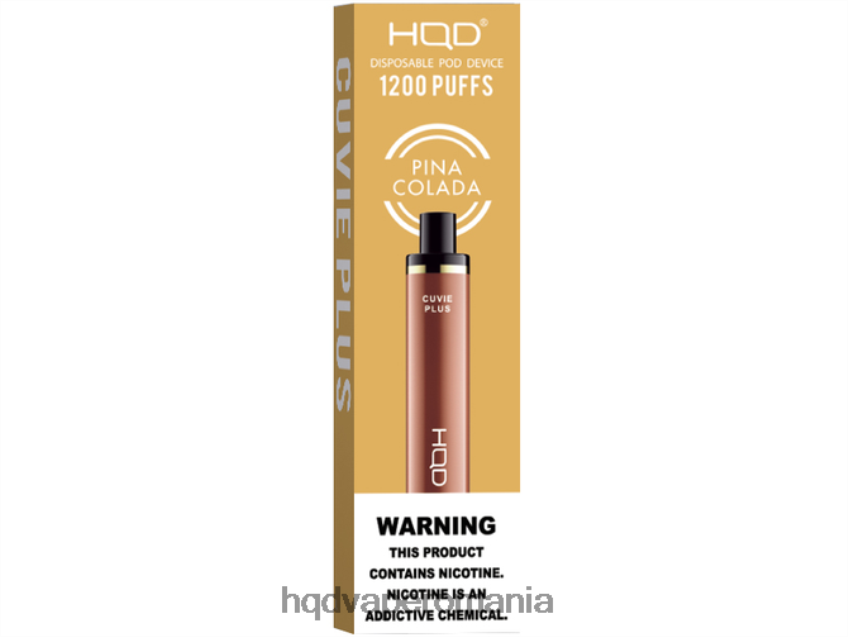 HQD CUVIE PLUS vapa de unică folosință pina colada P46LX232 HQD Romania