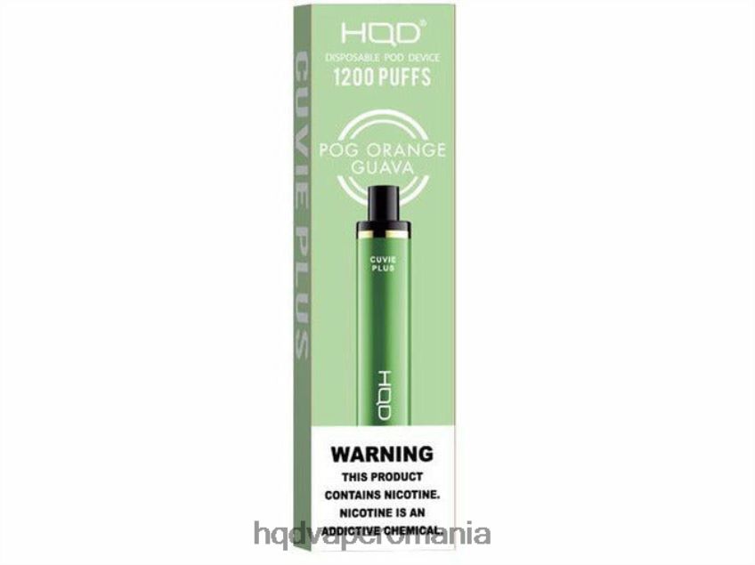 HQD CUVIE PLUS vapa de unică folosință pog portocaliu guava P46LX238 Best HQD Flavors