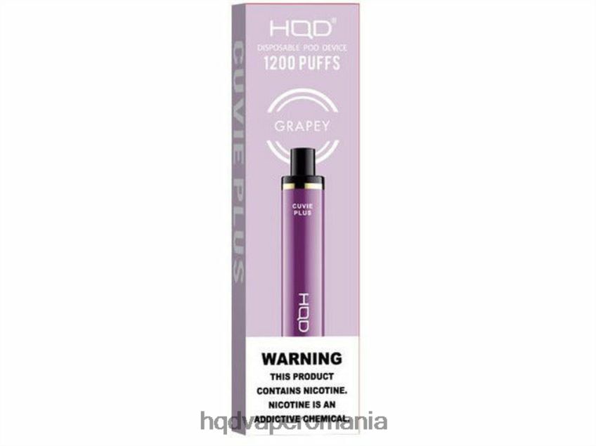 HQD CUVIE PLUS vapa de unică folosință struguri P46LX171 HQD Vape Romania