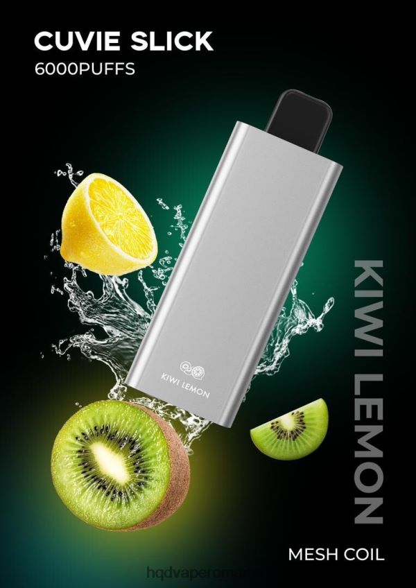 HQD CUVIE SLICK 6000 pufuri slick kiwi lămâie P46LX30 HQD Price