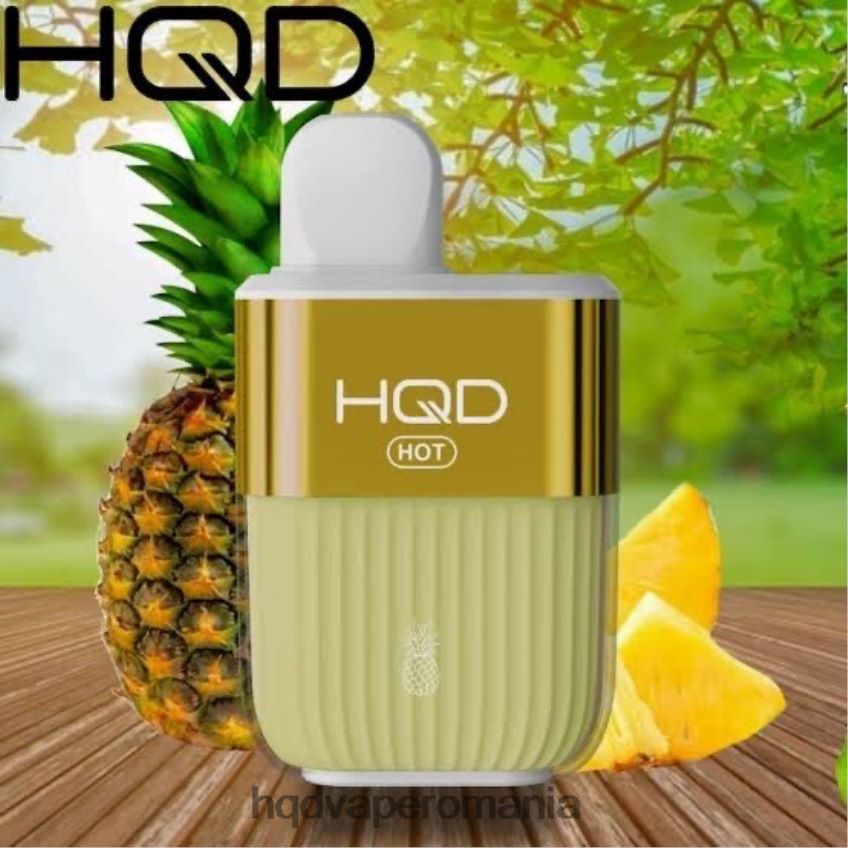 HQD HOT 5000 pufuri ananas P46LX65 HQD Vape Online