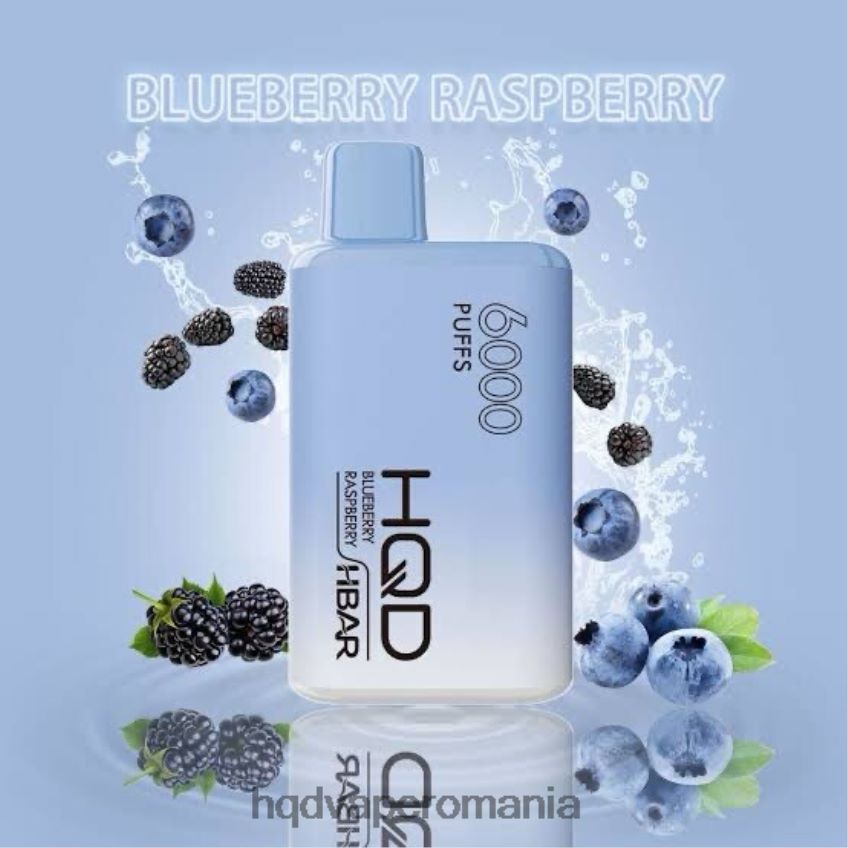 HQD HBAR 6000 pufuri afine zmeura P46LX43 HQD Vape Sale