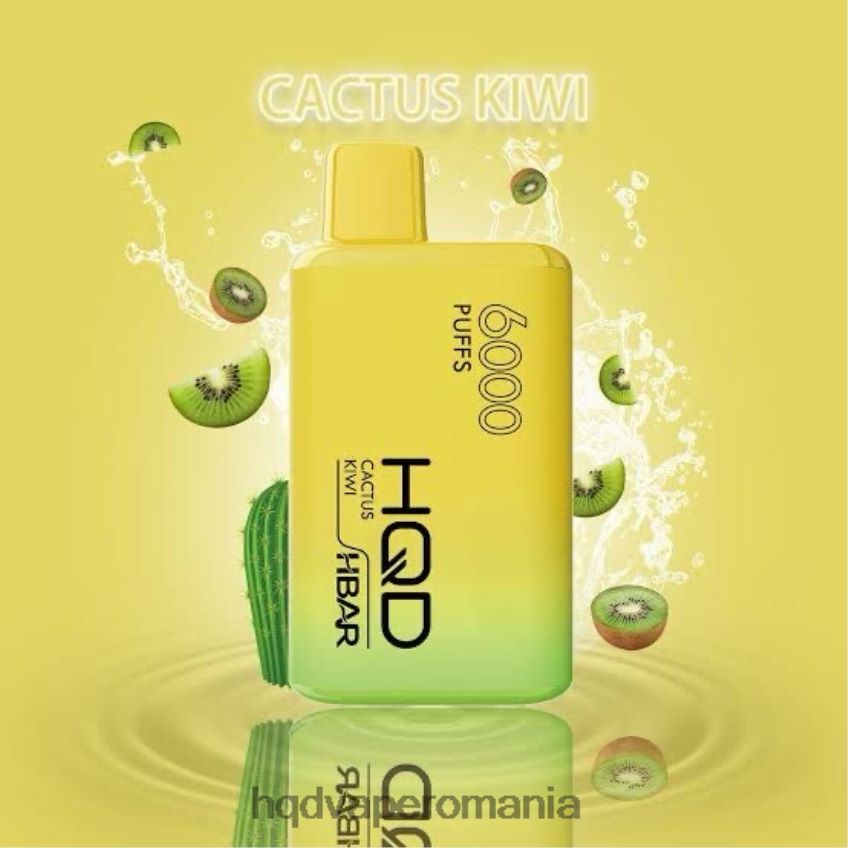 HQD HBAR 6000 pufuri cactus kiwi P46LX45 HQD Vape Online