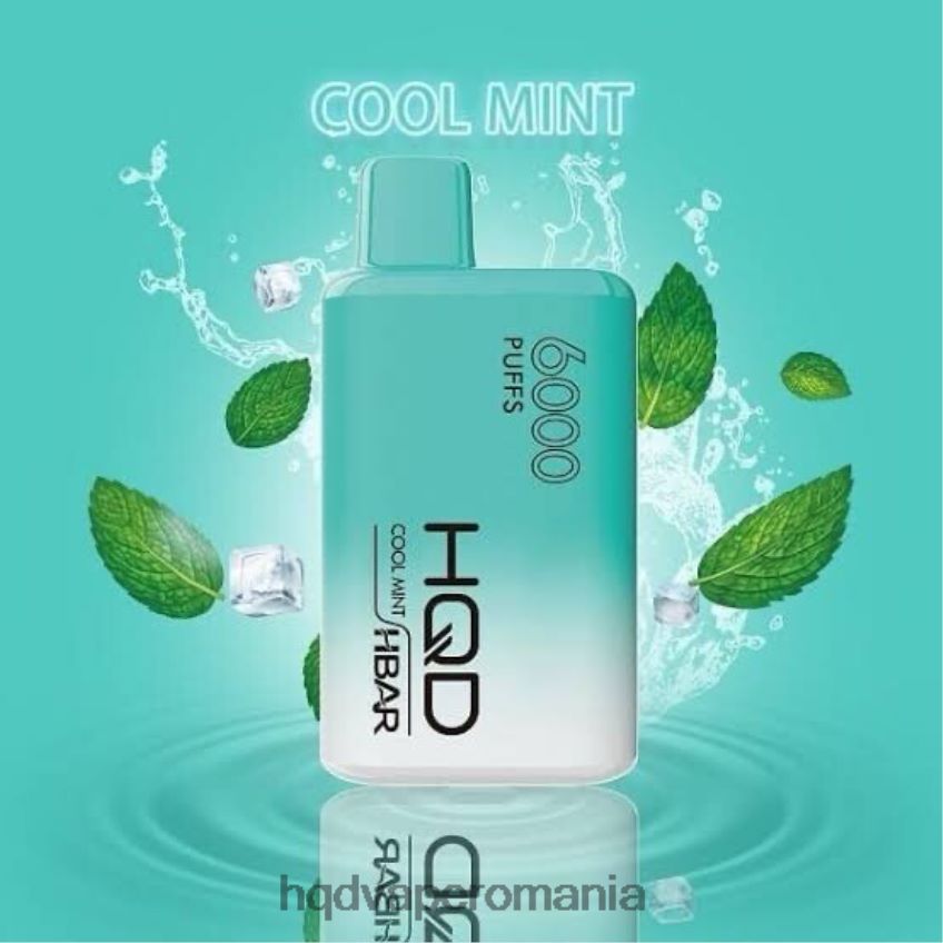 HQD HBAR 6000 pufuri menta rece P46LX48 Best HQD Flavors