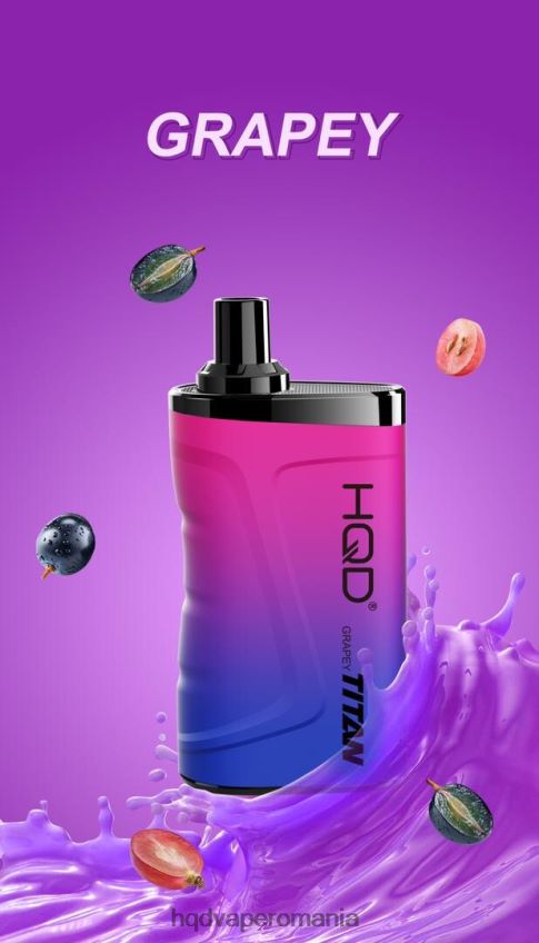 HQD TITAN 7000 pufuri grapy P46LX15 HQD Vape Online