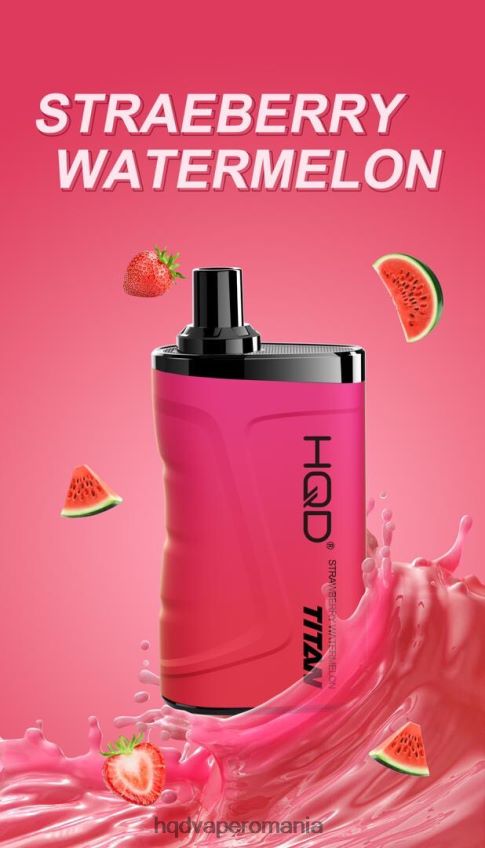 HQD TITAN 7000 pufuri pepene verde de căpșuni P46LX9 HQD Disposable Vape