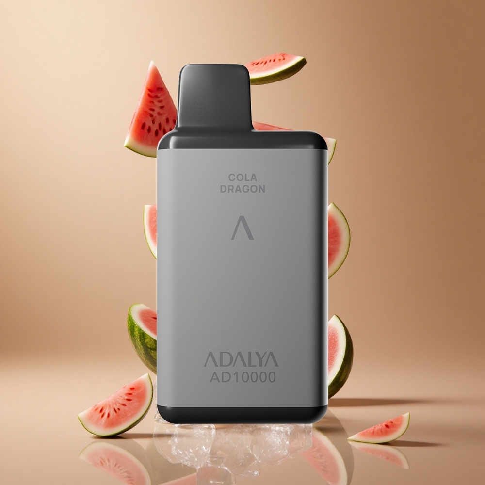 Adalya AD 10000 Pufuri Gheață de Pepene Verde cu Baterie 650 mAh și Tub de Aluminiu Romania wholesale Adalya AD 10000 Pufuri Gheață de Pepene Verde cu Baterie 650 mAh și Tub de Aluminiu Romania wholesale