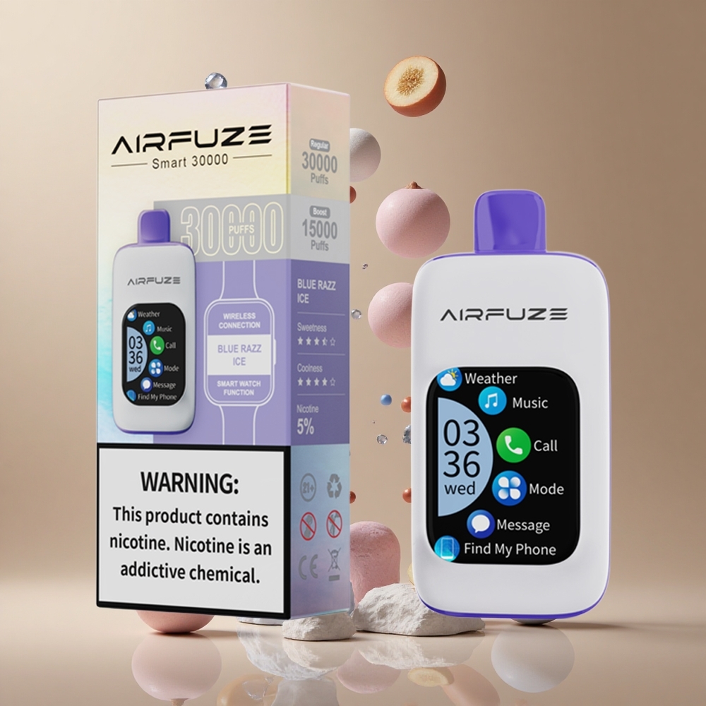 AirFuze Smart 30000 Pufuri 5% Nicotina Afine Raze Gheata Disposable Pod Romania wholesale