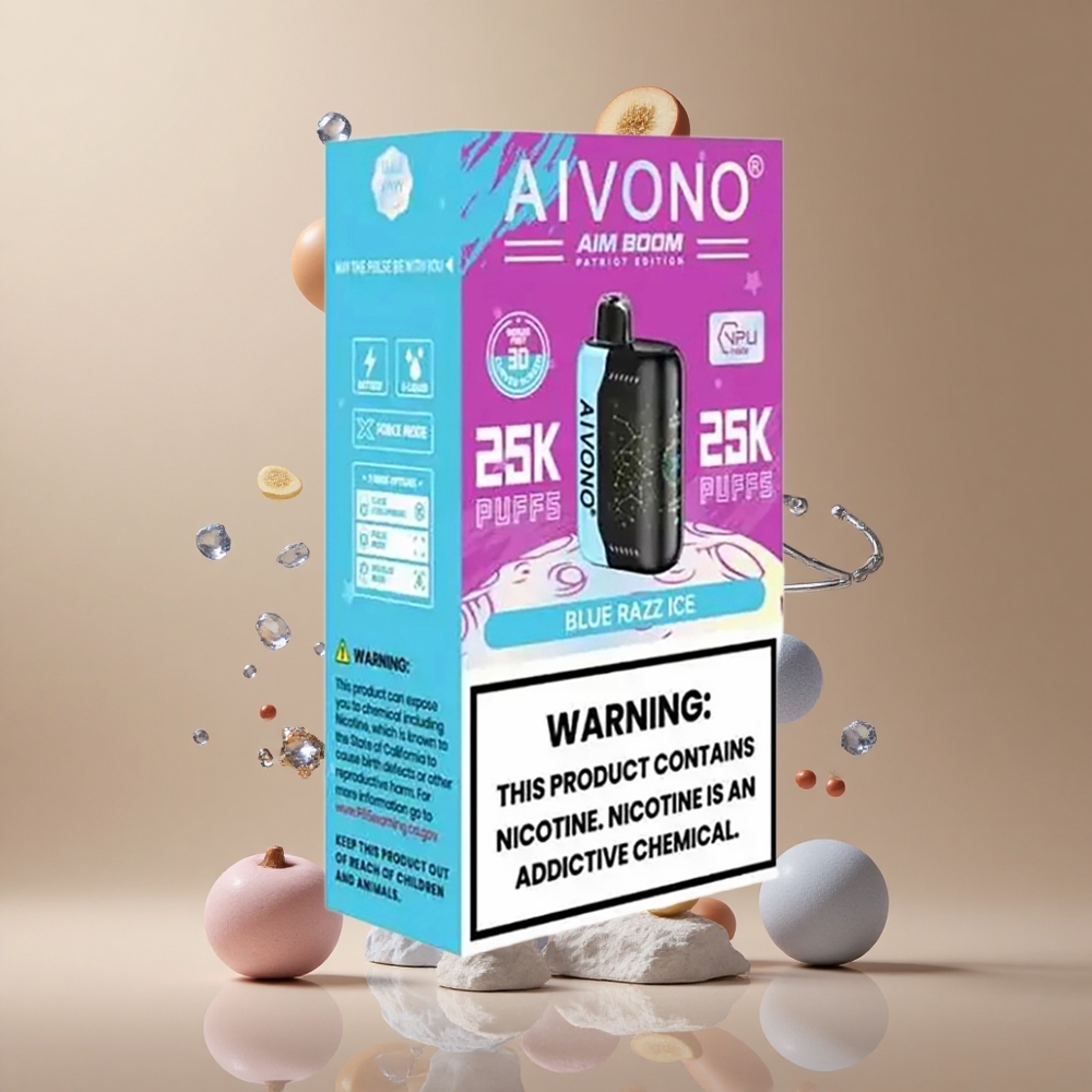 Aivono Aim Boom 25000 Pufuri Afine Zăpadă Românească 28ml Capacitate Lichid Romania wholesale