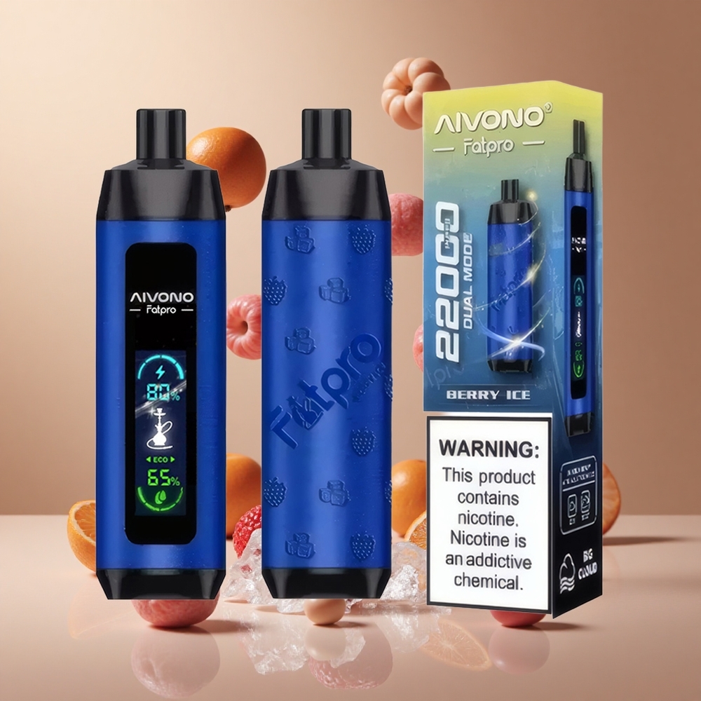 Aivono AIM FATPRO 22000 Pufuri Afine Gheață 28ml Lichid 600mAh Reîncărcabil Romania wholesale