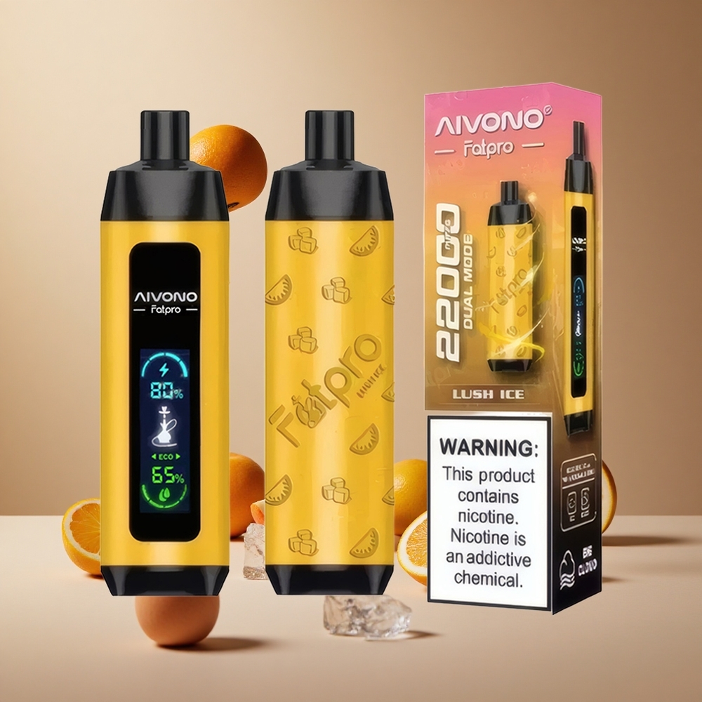 Aivono Aim Fatpro 22000 Pufuri Gheață Lăptoasă 28ml Lichid Eco/Boost Dual Modes Romania wholesale
