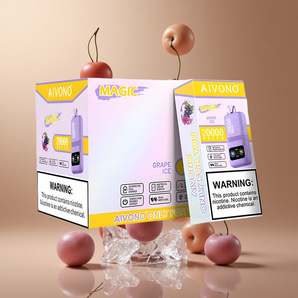 Aivono AIM MAGIC 20000 Pufuri Coils Dual Mesh Gheață de Struguri Romania wholesale