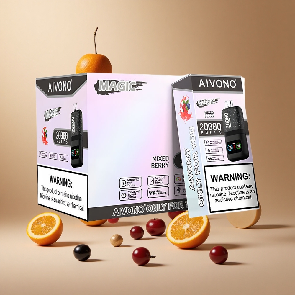 Aivono AIM MAGIC 20000 Pufuri Coils Dual Mesh și 26ml Lichid Mixed Boabe Romania wholesale