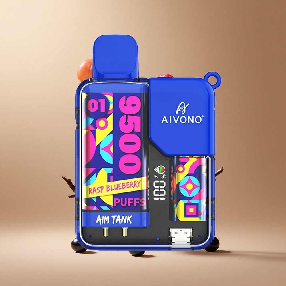 Aivono AIM-TANK 9500 Pufuri Afine Zmeură Albastre 18ml Capacitate Lichid 650mAh Baterie Romania wholesale Aivono AIM-TANK 9500 Pufuri Afine Zmeură Albastre 18ml Capacitate Lichid 650mAh Baterie Romania wholesale