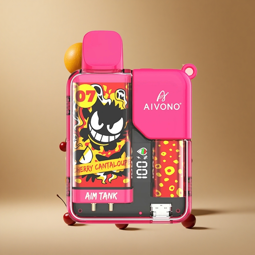 Aivono AIM-TANK 9500 Pufuri Cireșă Pepene Galben 18ml Capacitate Lichid 650mAh Baterie Romania wholesale Aivono AIM-TANK 9500 Pufuri Cireșă Pepene Galben 18ml Capacitate Lichid 650mAh Baterie Romania wholesale