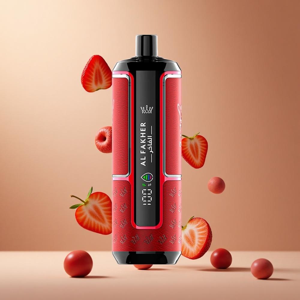 Al Fakher Crown Bar 15K Hypermax Vape de unică folosință Kit Capsa de Caisa 22ml 15000 de Pufuri Romania wholesale