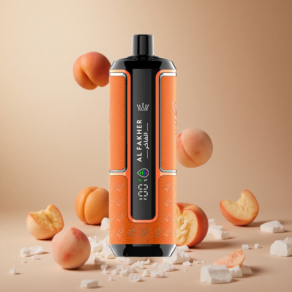 Al Fakher Crown Bar 15K Hypermax Vape de unică folosință Kit Capsune Înghețată Capacitate Lichid: 22ml Baterie: 600mAh Romania wholesale