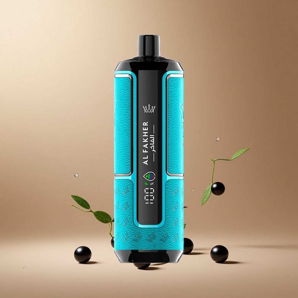 Al Fakher Crown Bar 15K Hypermax Vape de unică folosință Kit Coacăz Menta Capacitate E-Lichid: 22ml Încărcare Port Type-C Romania wholesale