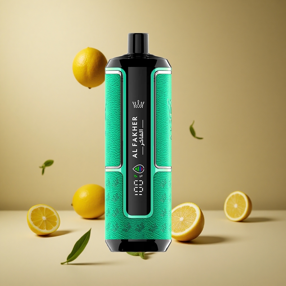 Al Fakher Crown Bar 15K Hypermax Vape de unică folosință Kit Lămâiță Mentă Capacitate Lichid: 22ml, Baterie: 600mAh Romania wholesale