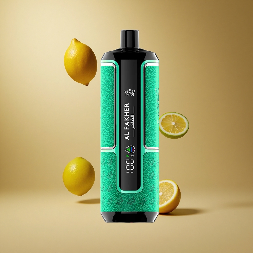 Al Fakher Crown Bar 15K Hypermax Vape de unică folosință Kit Lămâie Lime Capacitate E-Lichid: 22ml Pufuri: 15000 Romania wholesale
