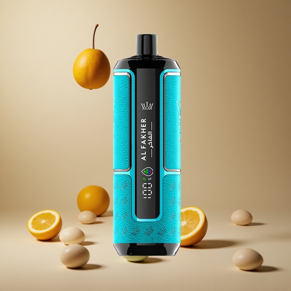 Al Fakher Crown Bar 15K Hypermax Vape de unică folosință Kit Mentă Gum cu 22ml Capacitate lichid și 15000 Pufuri Romania wholesale