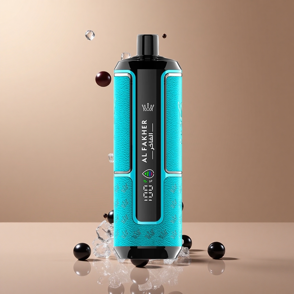 Al Fakher Crown Bar 15K Hypermax Vape de unică folosință Kit Zmeură Gheață 22ml 15000 Pufuri Romania wholesale