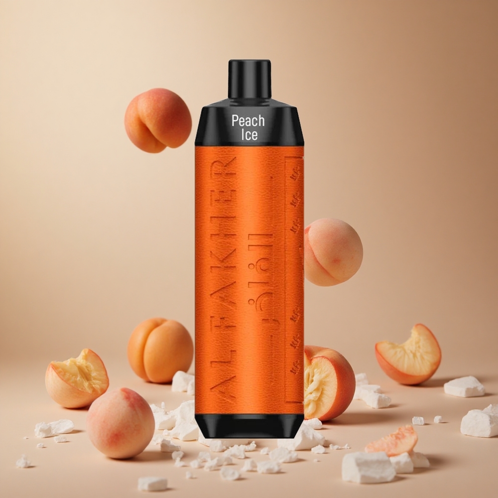 Al Fakher Crown Bar 8000 Cristal Vape de unică folosință Gheață de piersici 18ml Capacitate Lichid 8000 Pufuri Romania wholesale Al Fakher Crown Bar 8000 Cristal Vape de unică folosință Gheață de piersici 18ml Capacitate Lichid 8000 Pufuri Romania wholesale