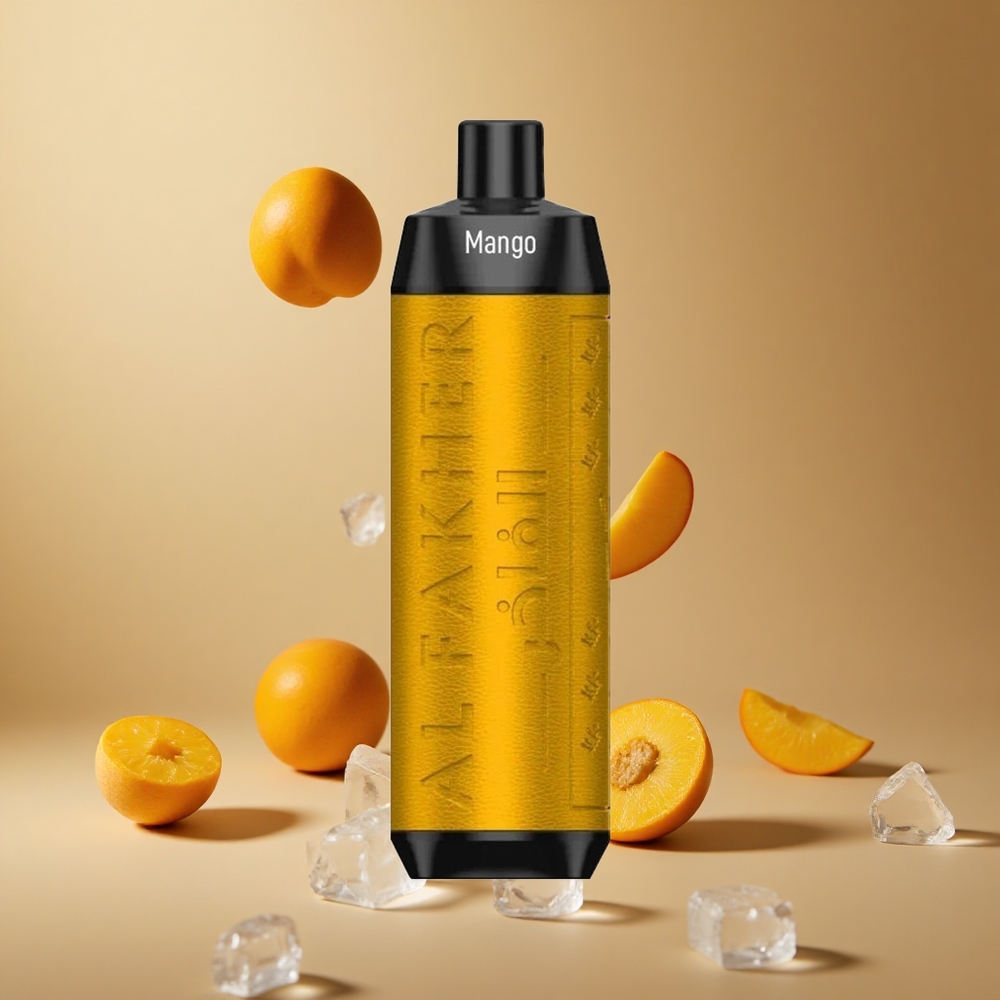 Al Fakher Crown Bar 8000 Mango Gheata 18ml Capacitate Lichid 5mg Nicotina Romania wholesale